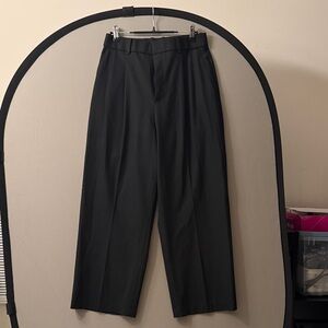 Uniqlo Black Wide Leg Dress Pants